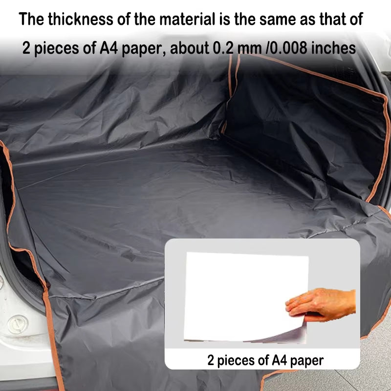 Premium Waterproof SUV Cargo Liner - Universal Fit Trunk Seat Cover for Ultimate Protection
