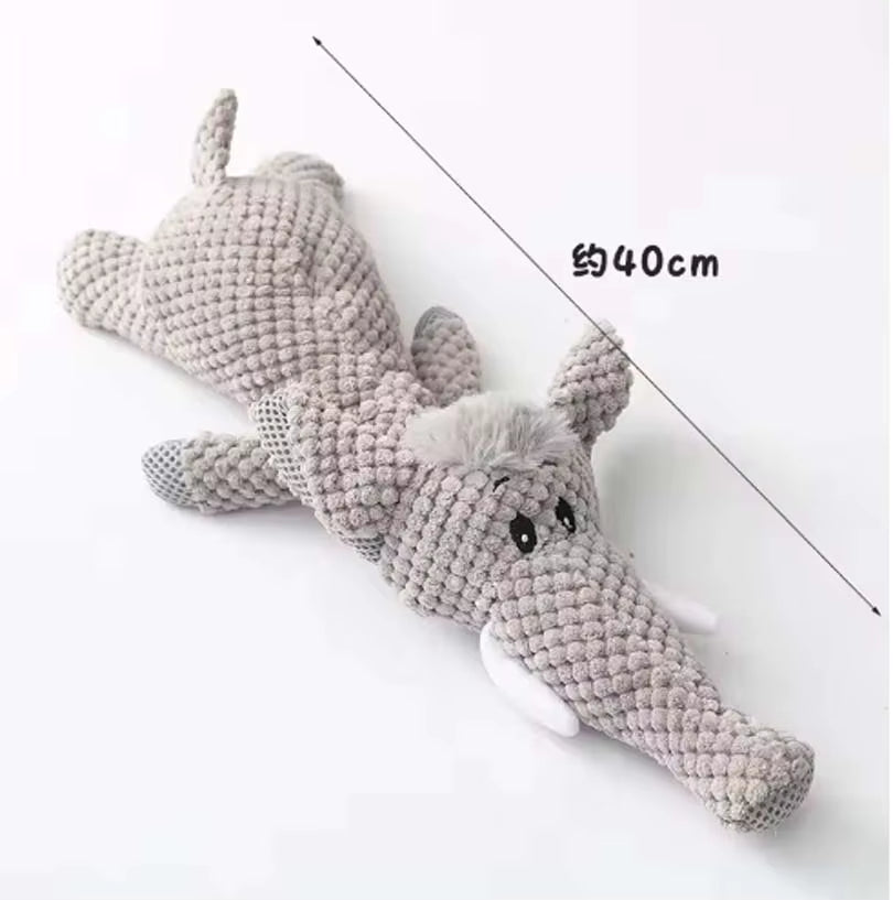 Indulge Your Large Dog with Our 2025 Cute Plush Squeak Chew Toy - Durable, Soft, and Perfect for Molar Health!