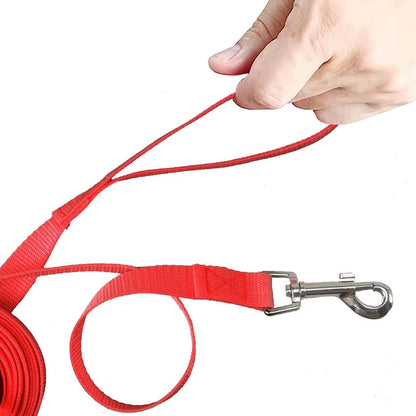 Durable Nylon Dog Training Leash - Perfect for Small & Large Dogs - Available in 1.5/3/5/6M Lengths for Safe and Comfortable Walks