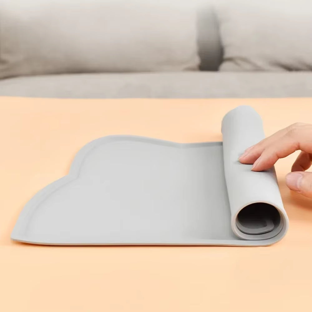 1PC Pet Placemats Are Waterproof and Non-Slip to Prevent Food and Water Spills and Easy to Clean for Dogs and Cats