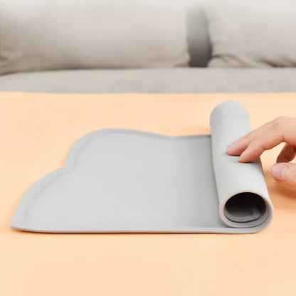 1PC Pet Placemats Are Waterproof and Non-Slip to Prevent Food and Water Spills and Easy to Clean for Dogs and Cats