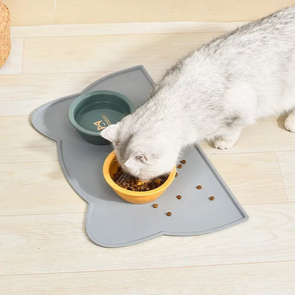 1PC Pet Placemats Are Waterproof and Non-Slip to Prevent Food and Water Spills and Easy to Clean for Dogs and Cats