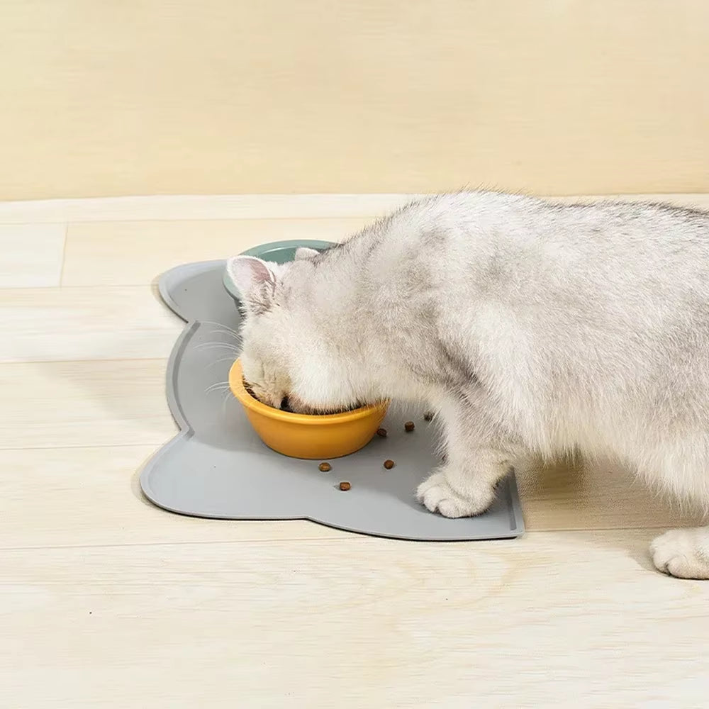 1PC Pet Placemats Are Waterproof and Non-Slip to Prevent Food and Water Spills and Easy to Clean for Dogs and Cats