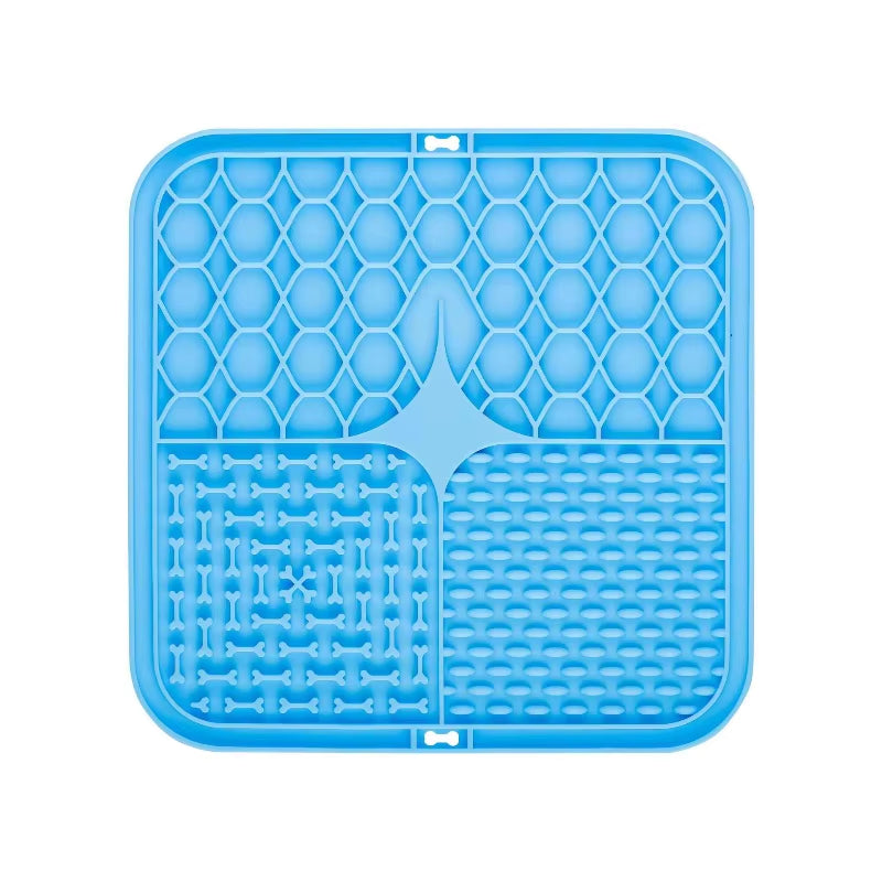 Transform Bath Time into Fun with the Pet Lick Silicone Slow Feeder Mat – Perfect for Dogs!