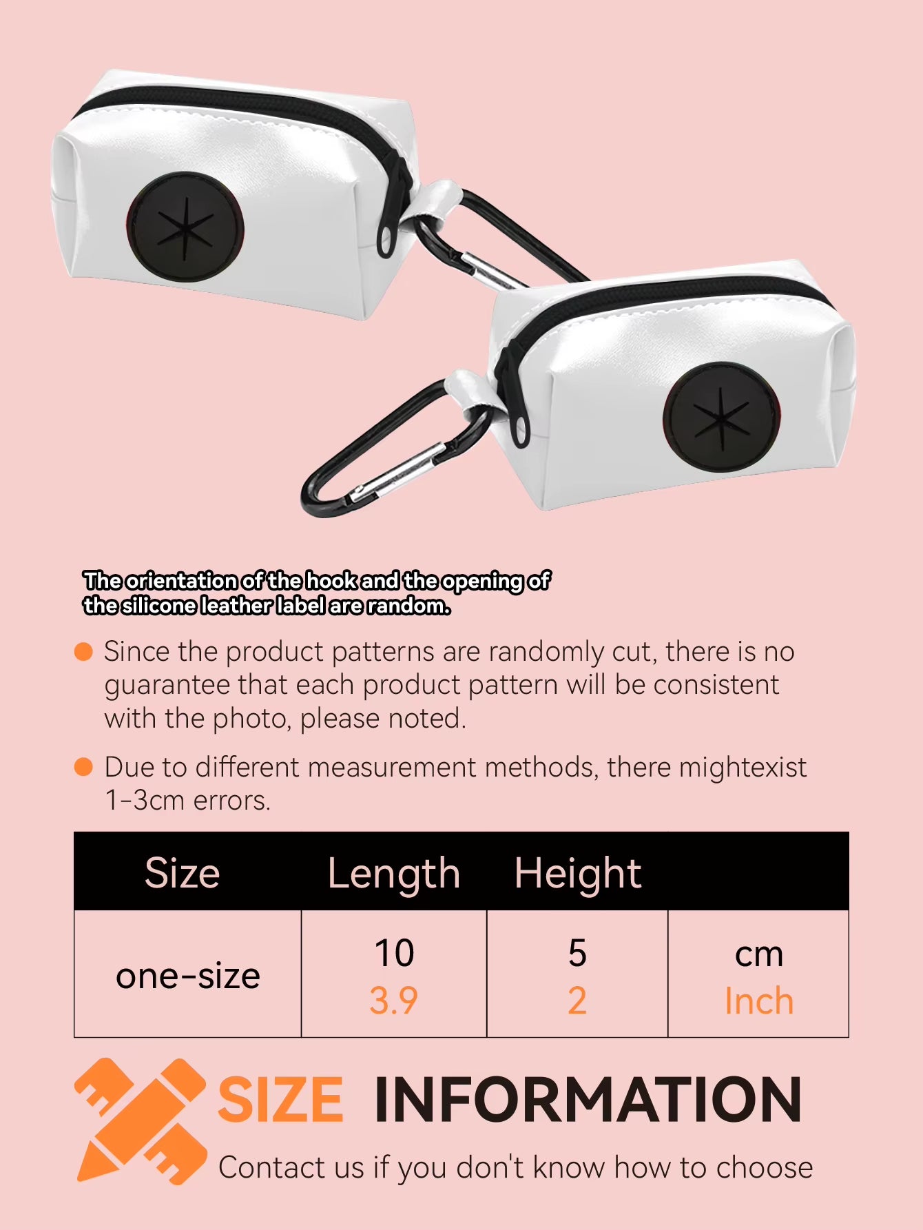 Abstract Designer Print Cute Design Pet Poop Bag Holder Dispenser without Poop Bag and Leashes Can Attached with Any Dog Leashes