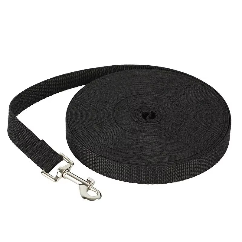 Durable Nylon Dog Training Leash - Perfect for Small & Large Dogs - Available in 1.5/3/5/6M Lengths for Safe and Comfortable Walks