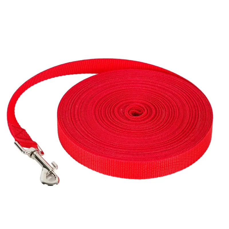 Durable Nylon Dog Training Leash - Perfect for Small & Large Dogs - Available in 1.5/3/5/6M Lengths for Safe and Comfortable Walks