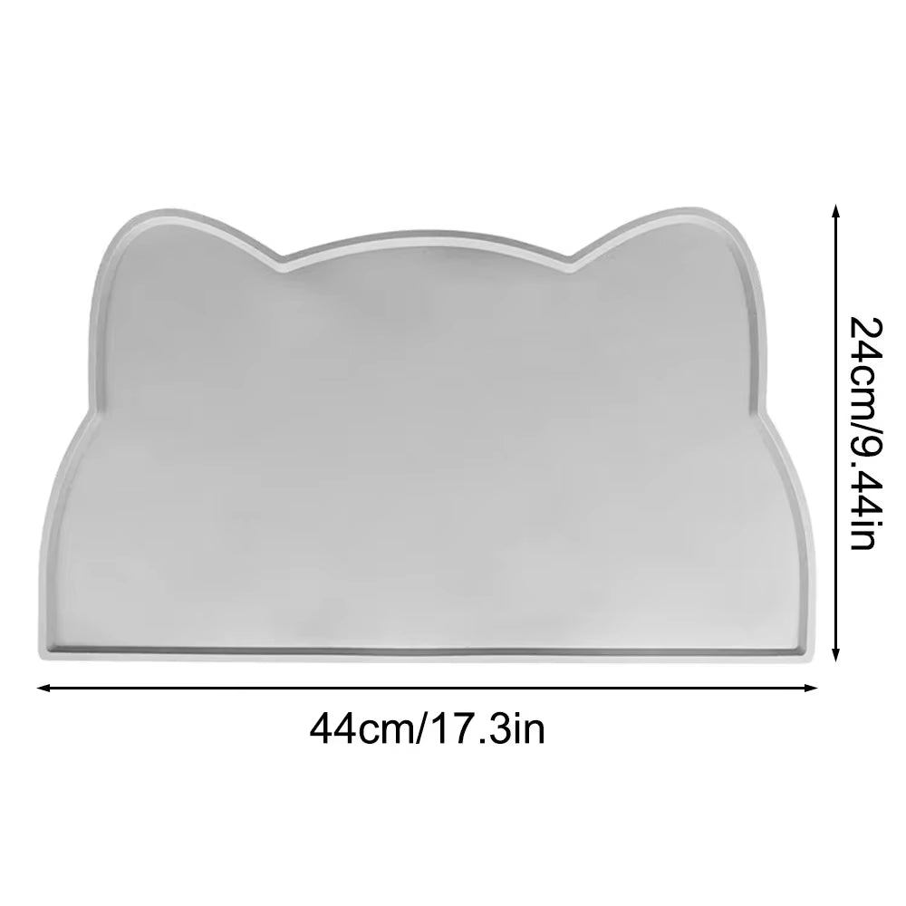 1PC Pet Placemats Are Waterproof and Non-Slip to Prevent Food and Water Spills and Easy to Clean for Dogs and Cats