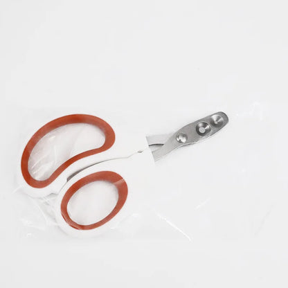 Professional Stainless Steel Cat Nail Clippers - Perfect for Small Cats and Dogs, Easy Pet Grooming Trimmer