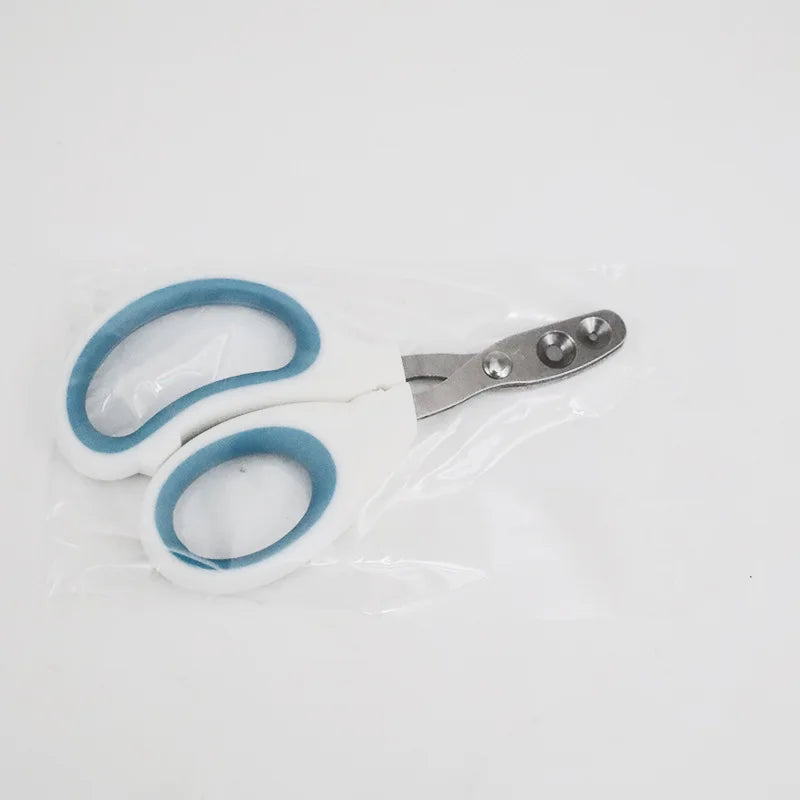 Professional Stainless Steel Cat Nail Clippers - Perfect for Small Cats and Dogs, Easy Pet Grooming Trimmer