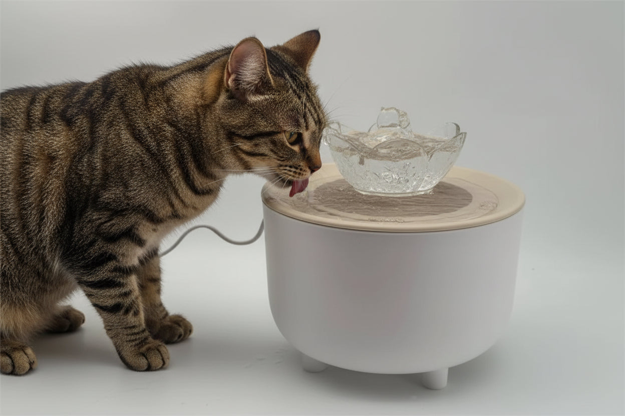 Revolutionize Your Pet's Hydration with the Automatic USB Electric Cat Water Fountain - 1.2L Mute Dispenser with Recirculating Filtration