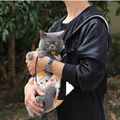 Ultimate Portable Cat & Dog Travel Backpack - Breathable, Comfortable & Stylish Tote for Outdoor Adventures