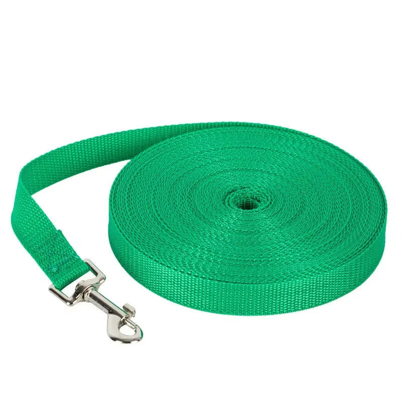 Durable Nylon Dog Training Leash - Perfect for Small & Large Dogs - Available in 1.5/3/5/6M Lengths for Safe and Comfortable Walks