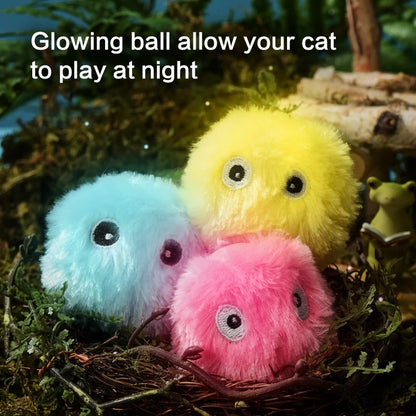 Engaging Interactive Plush Electric Cat & Dog Toy Balls - Realistic Animal Sounds for Ultimate Playtime Fun!