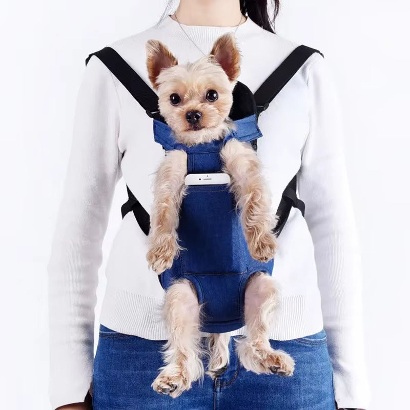 Ultimate Portable Cat & Dog Travel Backpack - Breathable, Comfortable & Stylish Tote for Outdoor Adventures