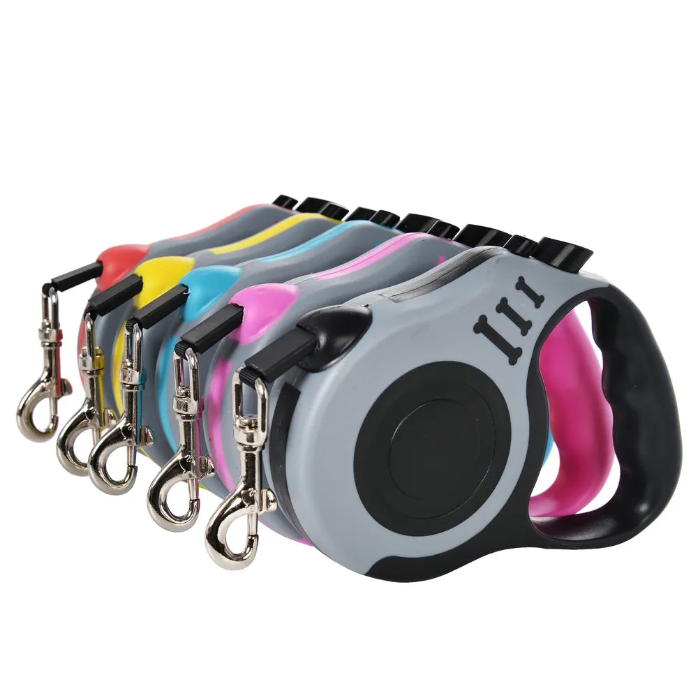 Experience Ultimate Freedom with Our 3M & 5M Automatic Retractable Dog Leash - Perfect for Small Dogs and Cats!