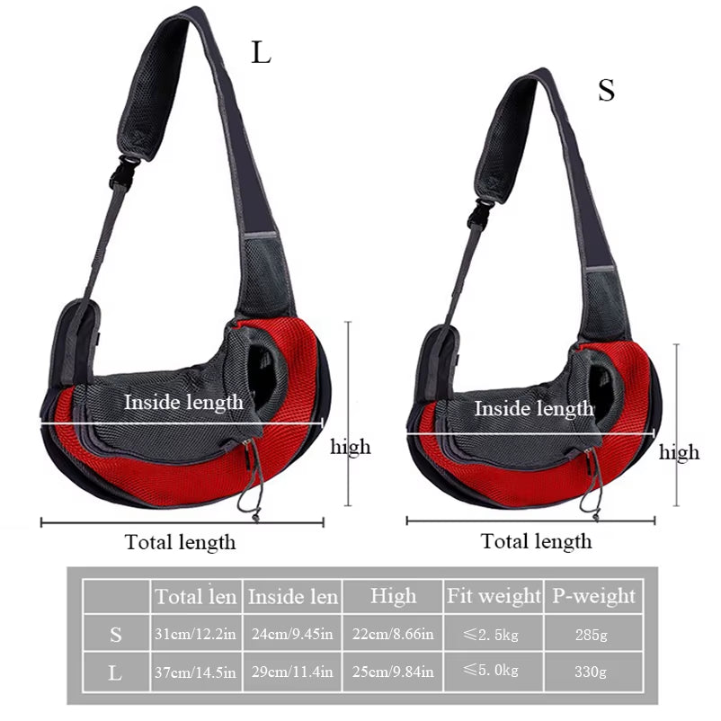 Stylish and Comfortable Pet Backpack: The Perfect Crossbody Bag for Small Dogs and Cats