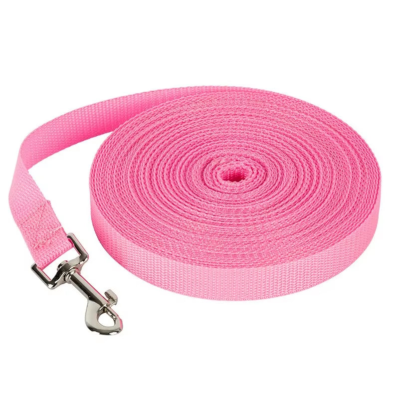 Durable Nylon Dog Training Leash - Perfect for Small & Large Dogs - Available in 1.5/3/5/6M Lengths for Safe and Comfortable Walks